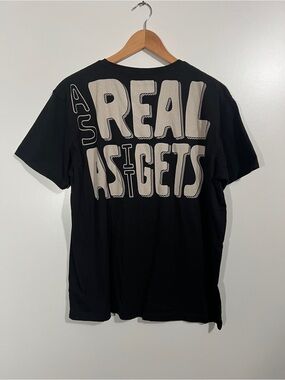 Chipotle Loomstate Organic Cotton T-shirt “As Real As It Gets” Size Large Black